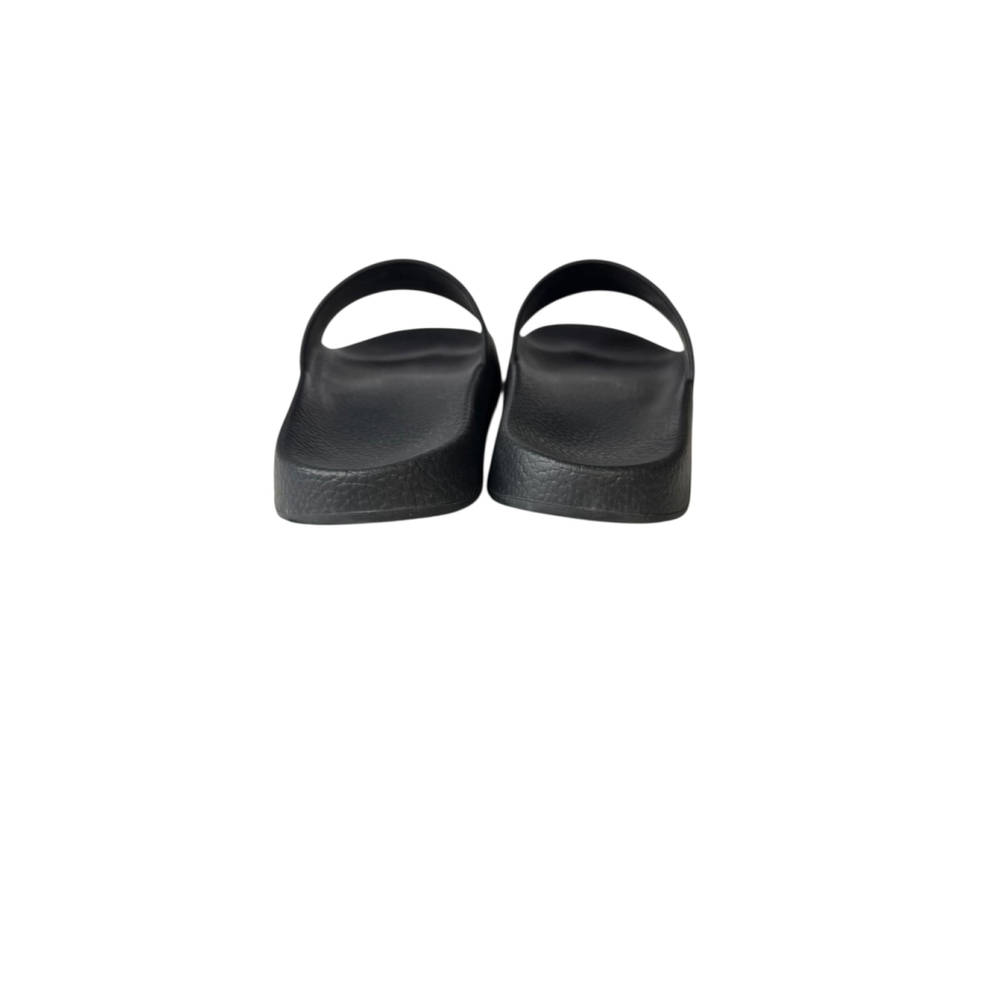 Salvatore Ferragamo Black & White Gancini Slide Sandals Size 7 - Picture 4 of 10